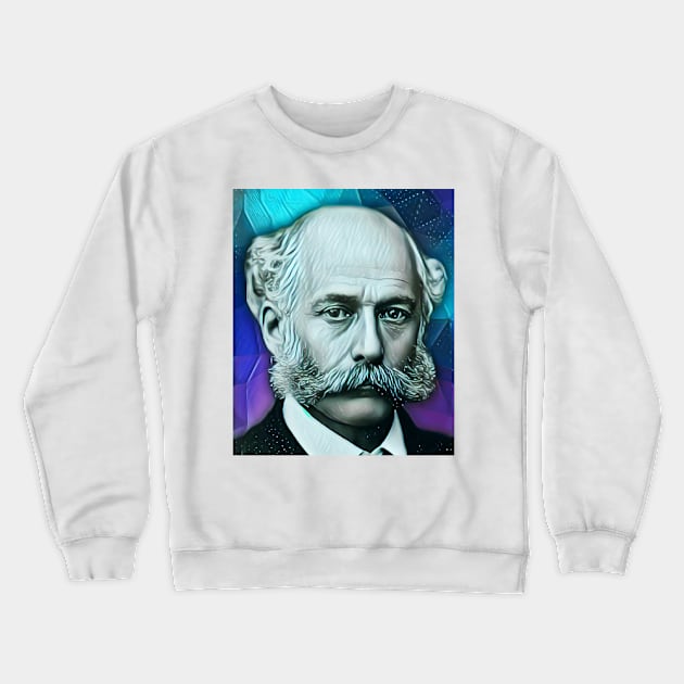 Joseph Bazalgette Portrait | Joseph Bazalgette Artwork 7 Crewneck Sweatshirt by JustLit